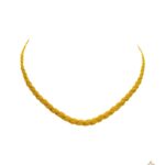 Stunning gold chain design you will fall in love with it. So, wear this and create your very own style. The gold chain design for female has been crafted in 22k. Gold Chain weighs like 18.83 gm.