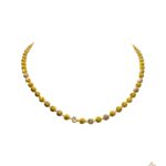 Stunning gold chain design you will fall in love with it. So, wear this and create your very own style. The gold chain design for female has been crafted in 22k. Gold Chain weighs like 11.96 gm.