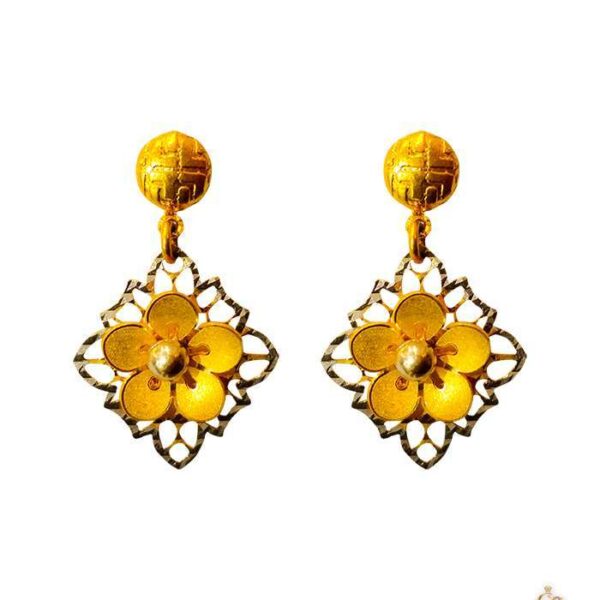 Buy online Gold Brass Jhumka Earring from Imitation Jewellery for Women by  Arch Fashion for ₹359 at 79% off | 2024 Limeroad.com