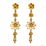 Enhance your look with 22k gold kaner dul from Chowdhury Gold. Shop our incomparable new kaner dul for your new favorite pair. The weight of this kaner dul is 4.42gm.