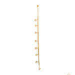 A gold wristlet design has the power to be this one little thing that can makes you feel unique. Gold wristlet design is one of the fashion accessories that matches the beauty and personality of a woman. wristlets weigh like 2.78 gm.