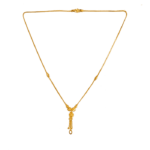 Stunning gold chain design you will fall in love with it. So, wear this and create your very own style. The gold chain design for female has been crafted in 22k. Gold Chain weighs like 4.94 gm.
