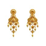 Enhance your look with 22k gold kaner dul from Chowdhury Gold. Shop our incomparable new kaner dul for your new favorite pair. The weight of this kaner dul is 7.89gm.