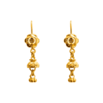 Enhance your look with 22k gold kaner dul from Chowdhury Gold. Shop our incomparable new kaner dul for your new favorite pair. The weight of this kaner dul is 2.22gm.