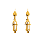 Enhance your look with 22k gold kaner dul from Chowdhury Gold. Shop our incomparable new kaner dul for your new favorite pair. The weight of this kaner dul is 2.42gm.