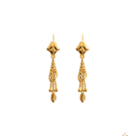 Enhance your look with 22k gold kaner dul from Chowdhury Gold. Shop our incomparable new kaner dul for your new favorite pair. The weight of this kaner dul is 2.76gm.