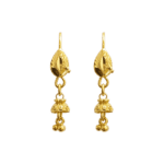 Enhance your look with 22k gold kaner dul from Chowdhury Gold. Shop our incomparable new kaner dul for your new favorite pair. The weight of this kaner dul is 1.90gm.