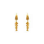 Enhance your look with 22k gold kaner dul from Chowdhury Gold. Shop our incomparable new kaner dul for your new favorite pair. The weight of this kaner dul is 3.35gm.