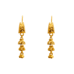 Enhance your look with 22k gold Kaner dul from Chowdhury Gold. Shop our incomparable new kaner dul for your new favorite pair. The weight of this kaner dul is 2.35gm.