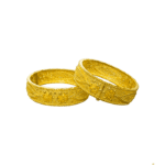 22k gold chur design. It is widely known as kadas or chur in Indian subcontinent. The screw and hinge mechanism will make it possible to fit most ladies wrists.Weight of this product would be only 44.77 gm.