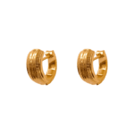 Gold earrings design can make your look all the prettier any day of the week! 22 carat pure gold earring bring a hint of luxury to your outfit. This simple gold earrings design weight only 2.76 gram.