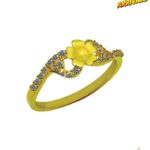 Every women in life gold ring play an important role.Gold finger ring increase their beautyness. Finger ring designs enhance Women's personality. This is traditional 22k Yellow Gold.it's just 2.44 grams.