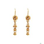 Stand out from the crowd and enhance your look with 22k solid yellow gold Kaner dul from Chowdhury Gold. Shop our incomparable and beautiful new kaner dul for your new favorite pair. You will get this gold kaner dul under 2.17gm.