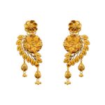 Enhance your look with 21k gold Kaner dul from Chowdhury Gold. Shop our incomparable new kaner dul for your new favorite pair. The weight of this kaner dul is 8.37gm.